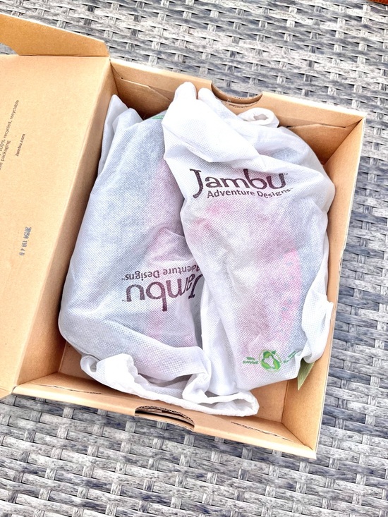 NIB Jambu Women’s Red Calypso Discontinued Style Mary Jane Wedge Shoes brand new - Picture 9 of 10